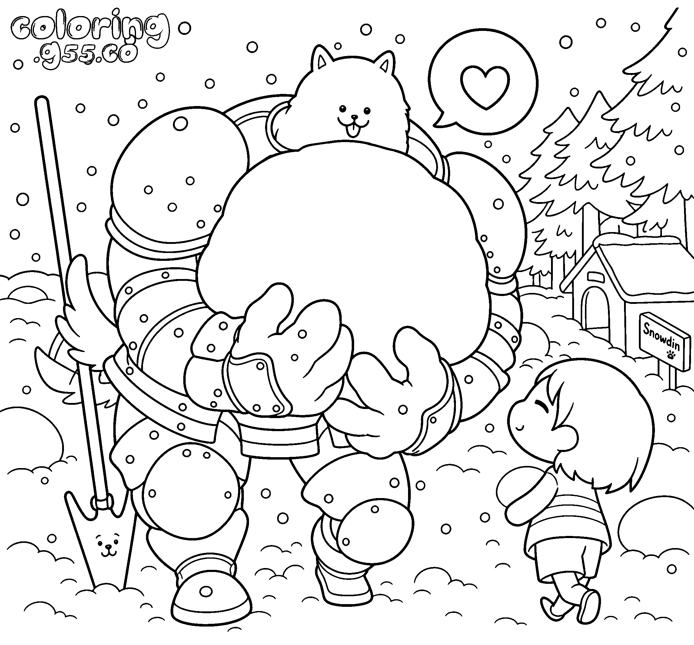 greater dog undertale line art