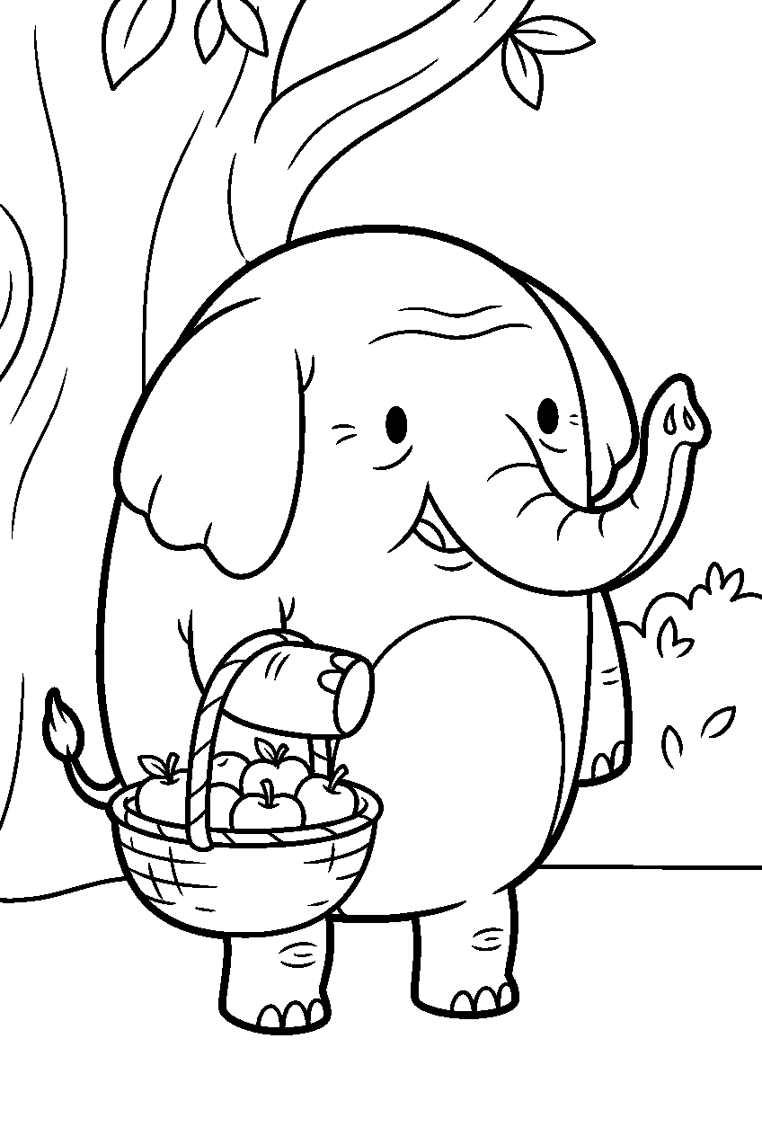 adventure time tree trunks line art