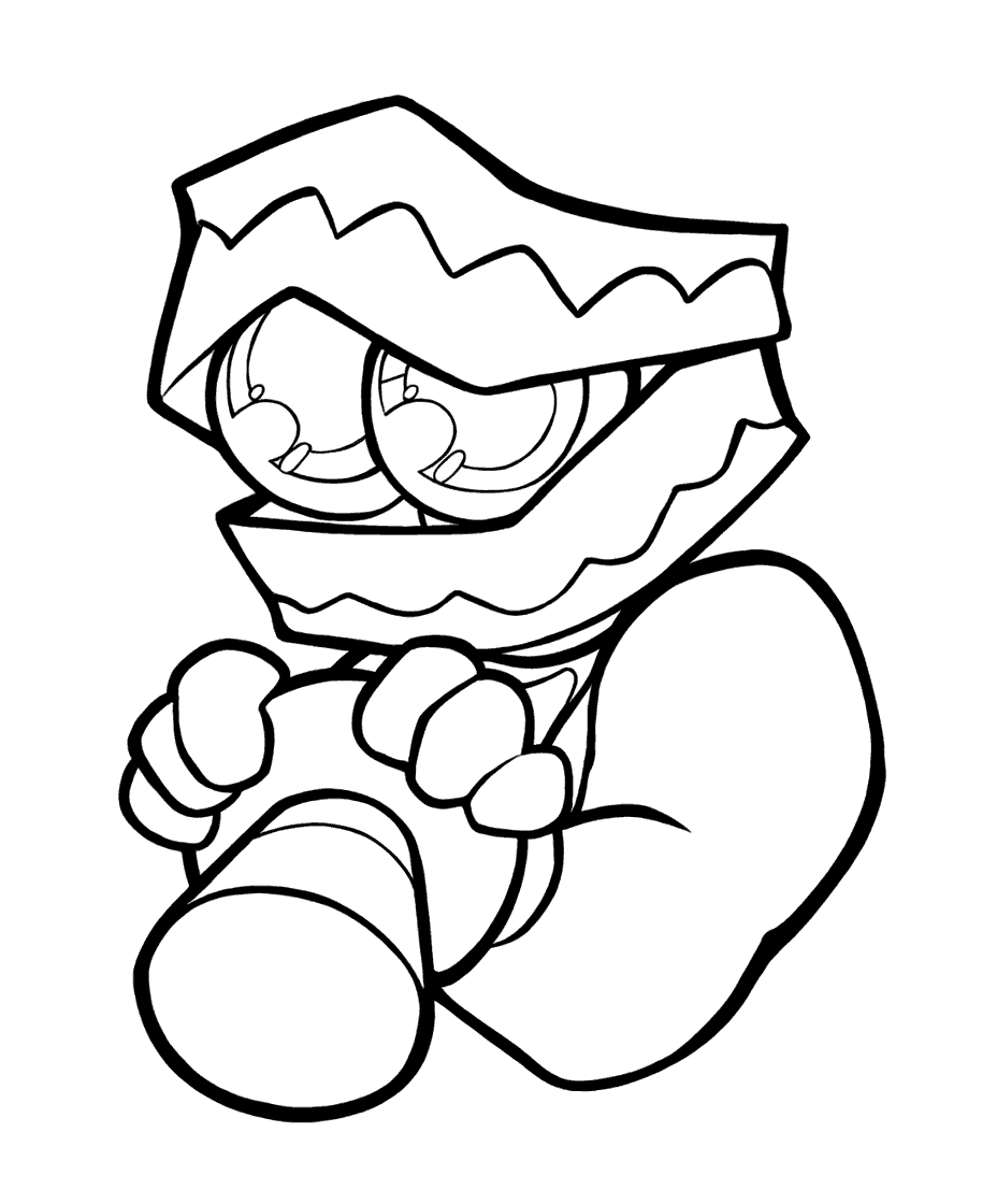 caine the ringmaster the amazing digital circus portrait line art
