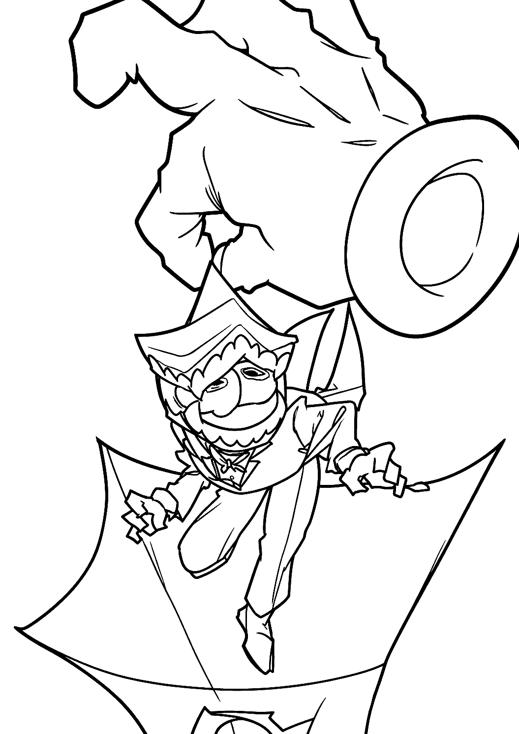 caine thrown in trash can meme tadc the amazing digital circus line art