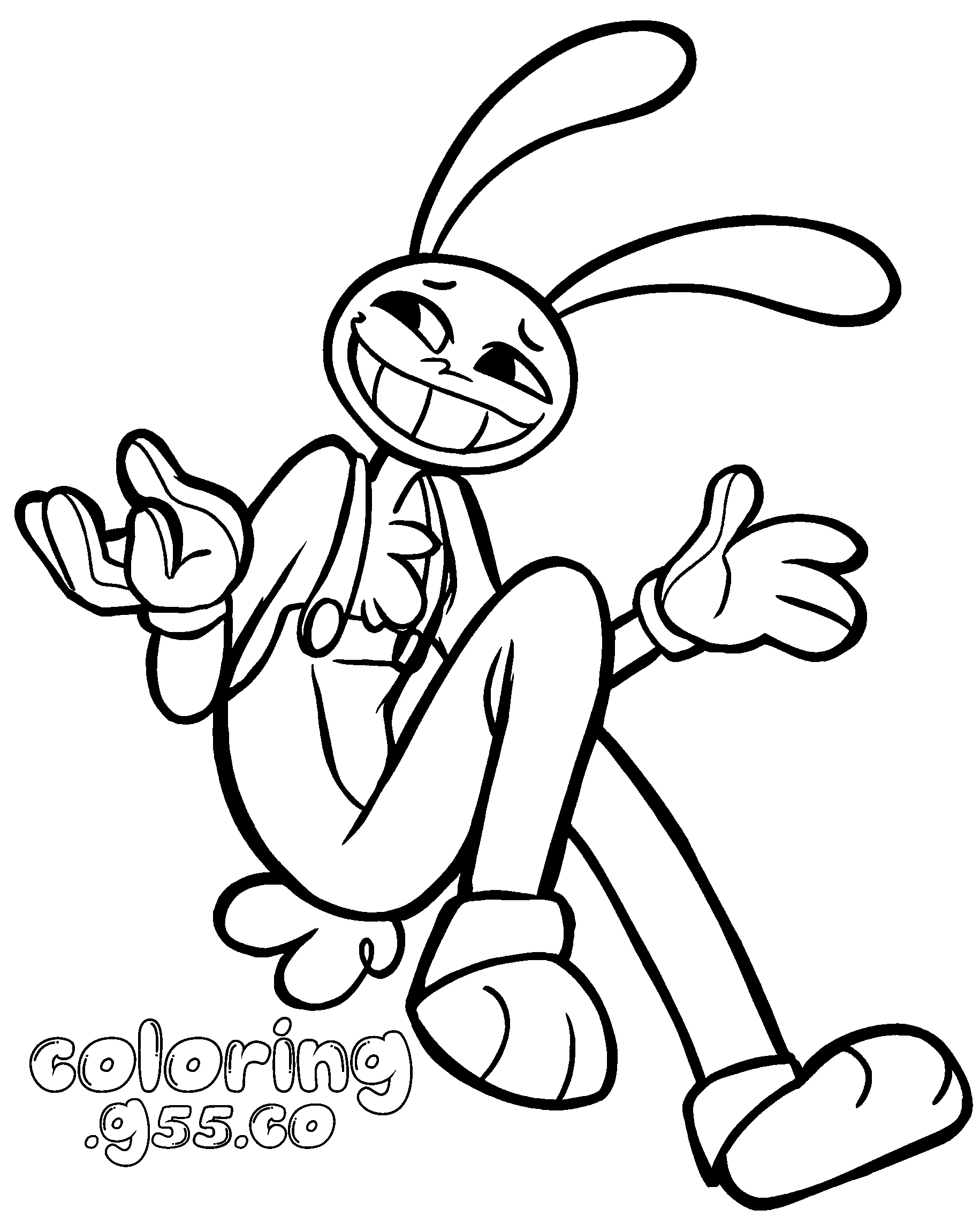jax shrugging pose for kids tadc the amazing digital circus line art