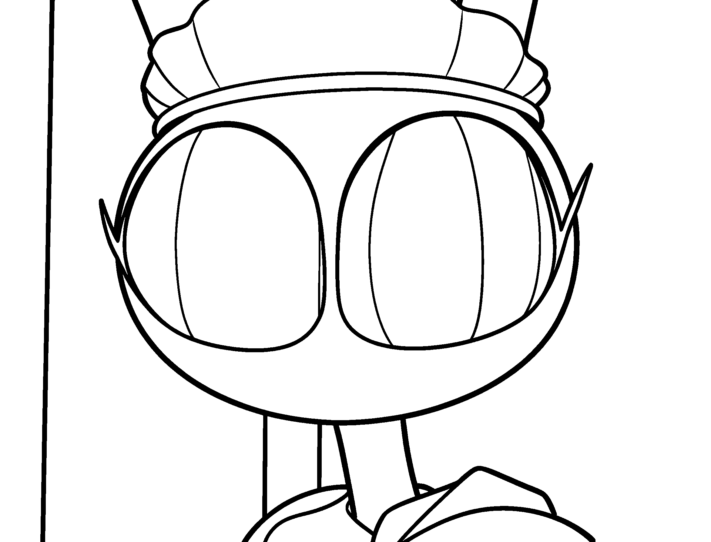 jax maid costume close up the amazing digital circus line art