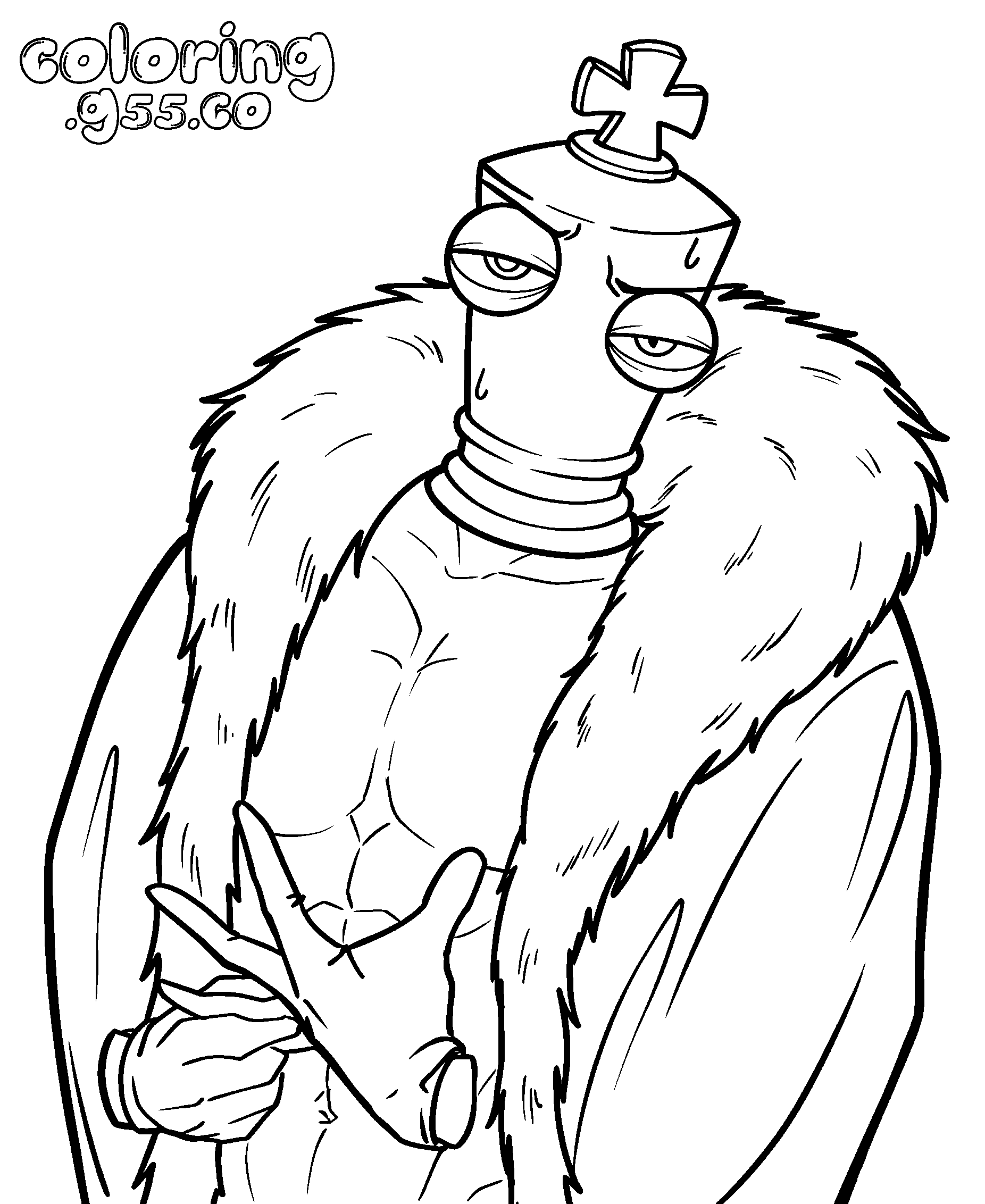 kinger buff muscle body for kids tadc the amazing digital circus line art