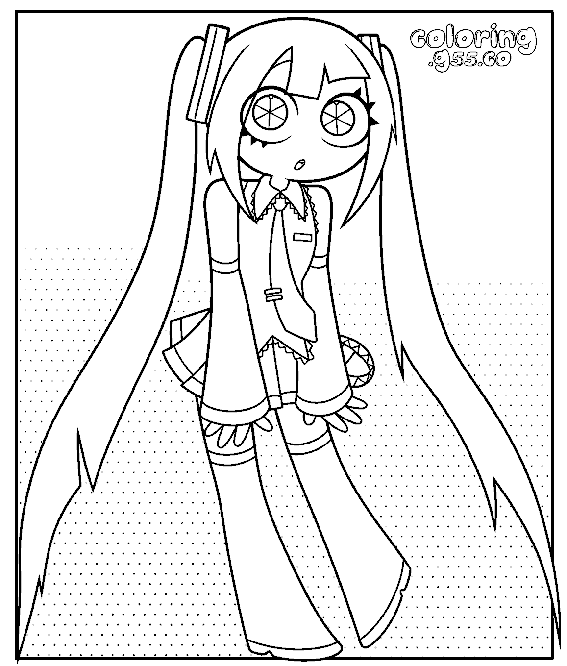 pomni hatsune miku cosplay twin tails outfit for kids tadc the amazing digital circus line art