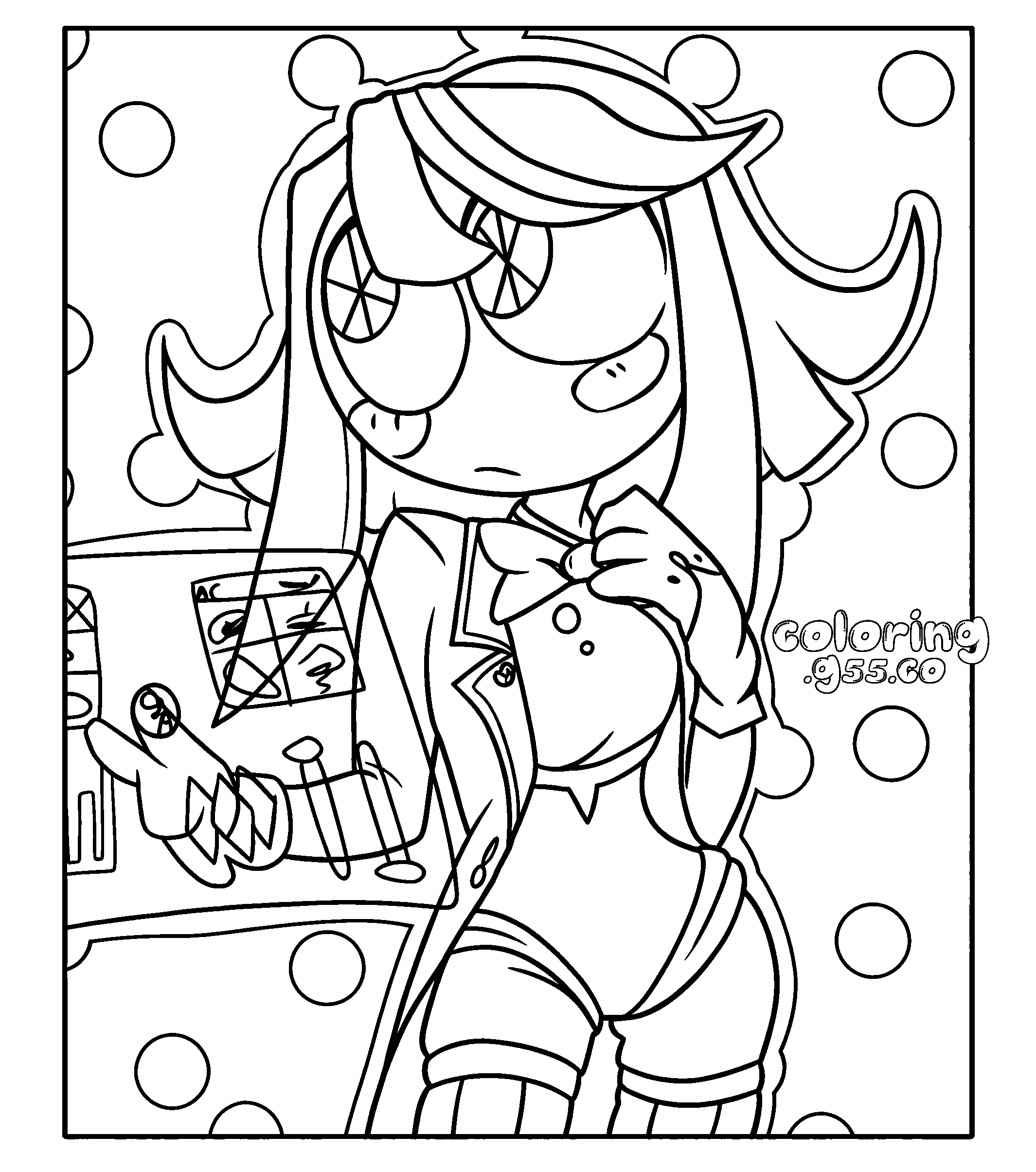tadc pomni bunny girl outfit line art