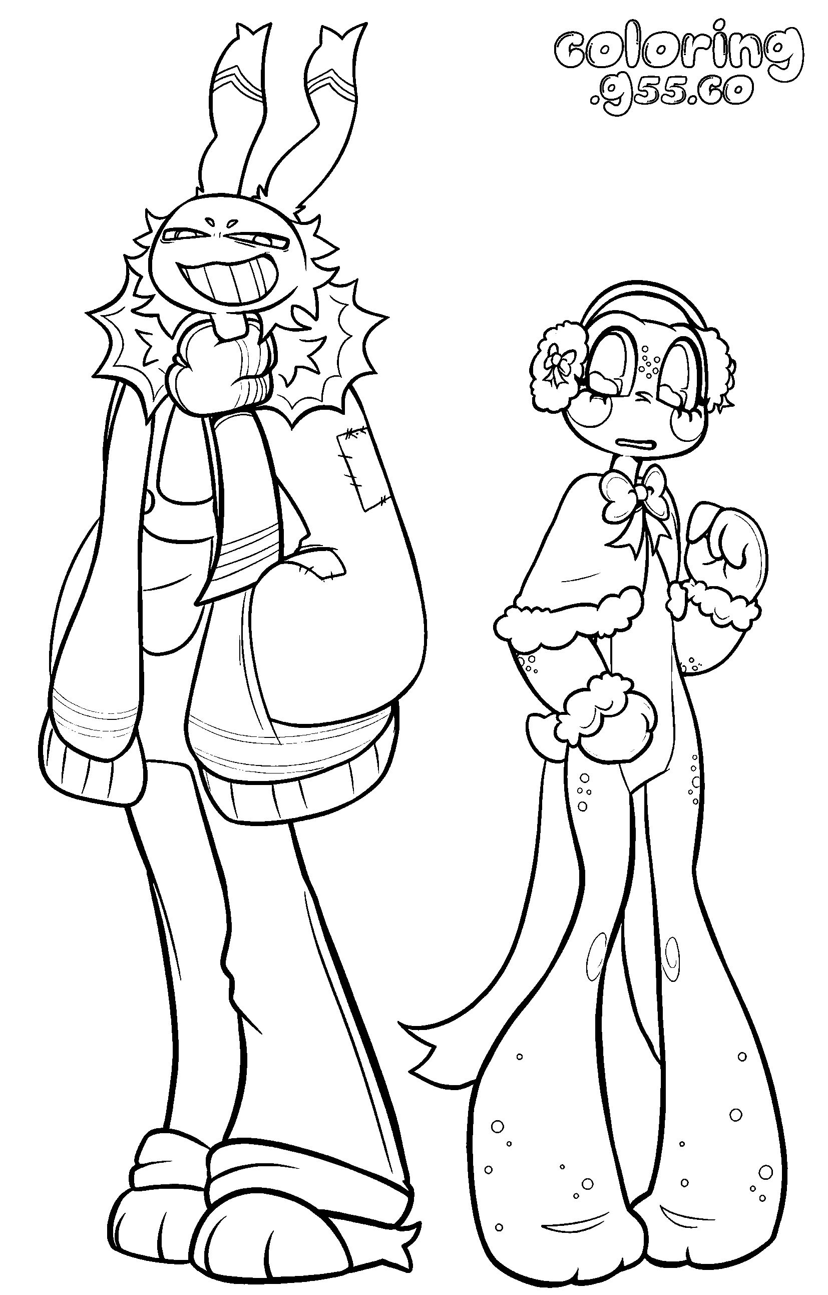 tadc jax ribbit winter outfit page for kids