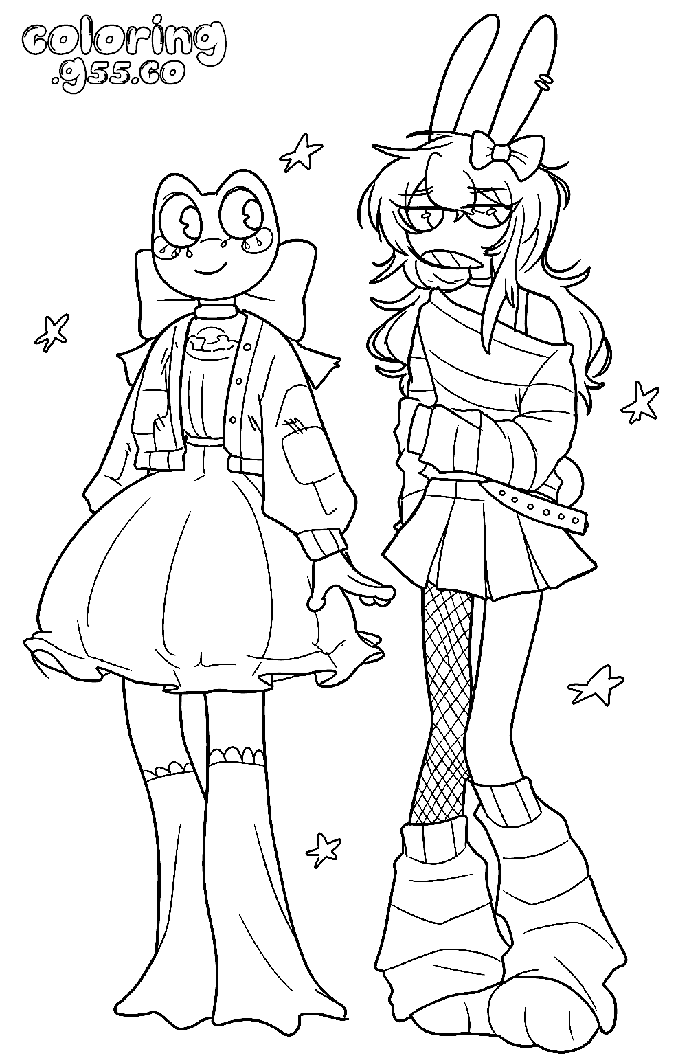 tadc jax ribbit y2k fashion page for kids