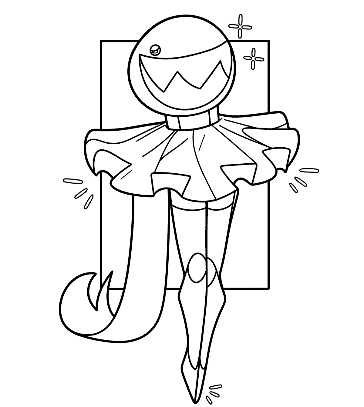 bubble ballerina tutu skirt ballet legs tadc the amazing digital circus line art
