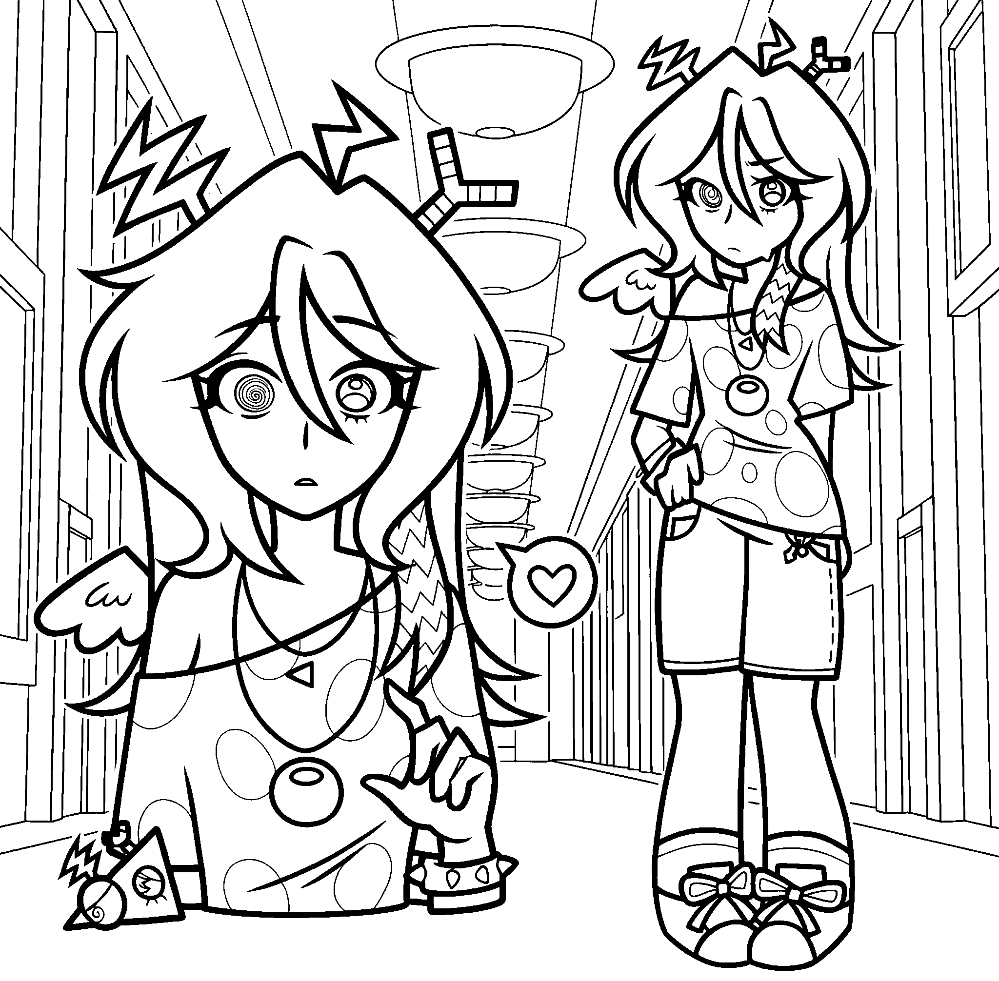 human zooble sad expression corridor layout for kids tadc the amazing digital circus line art