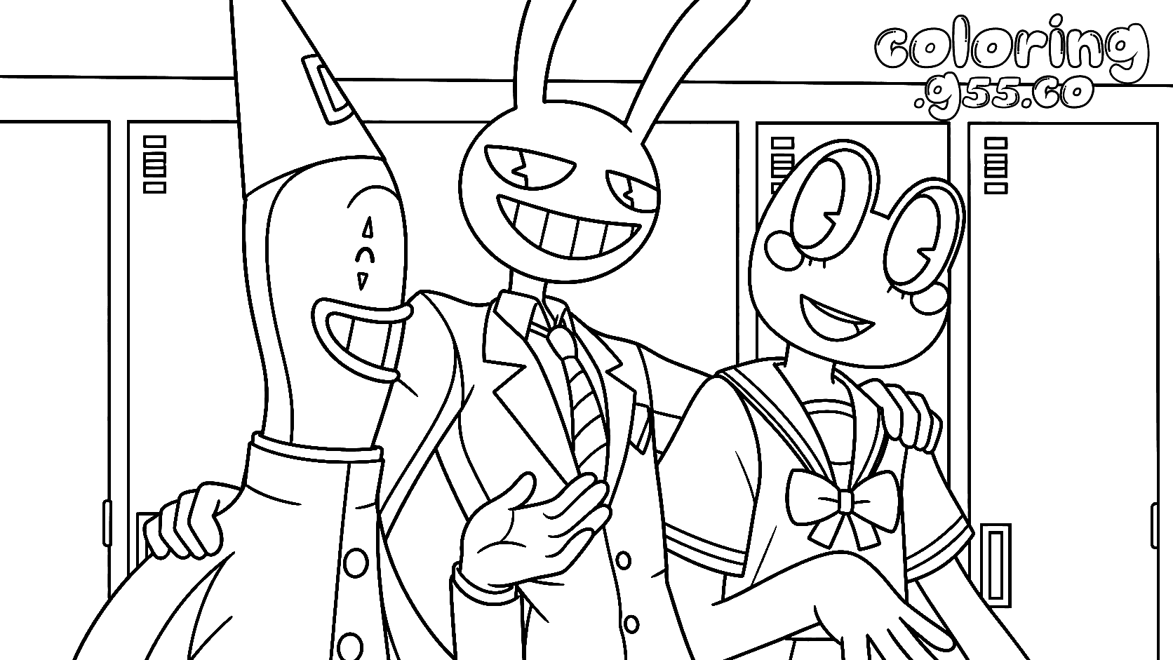 661 Digital Circus Coloring Pages Page 2