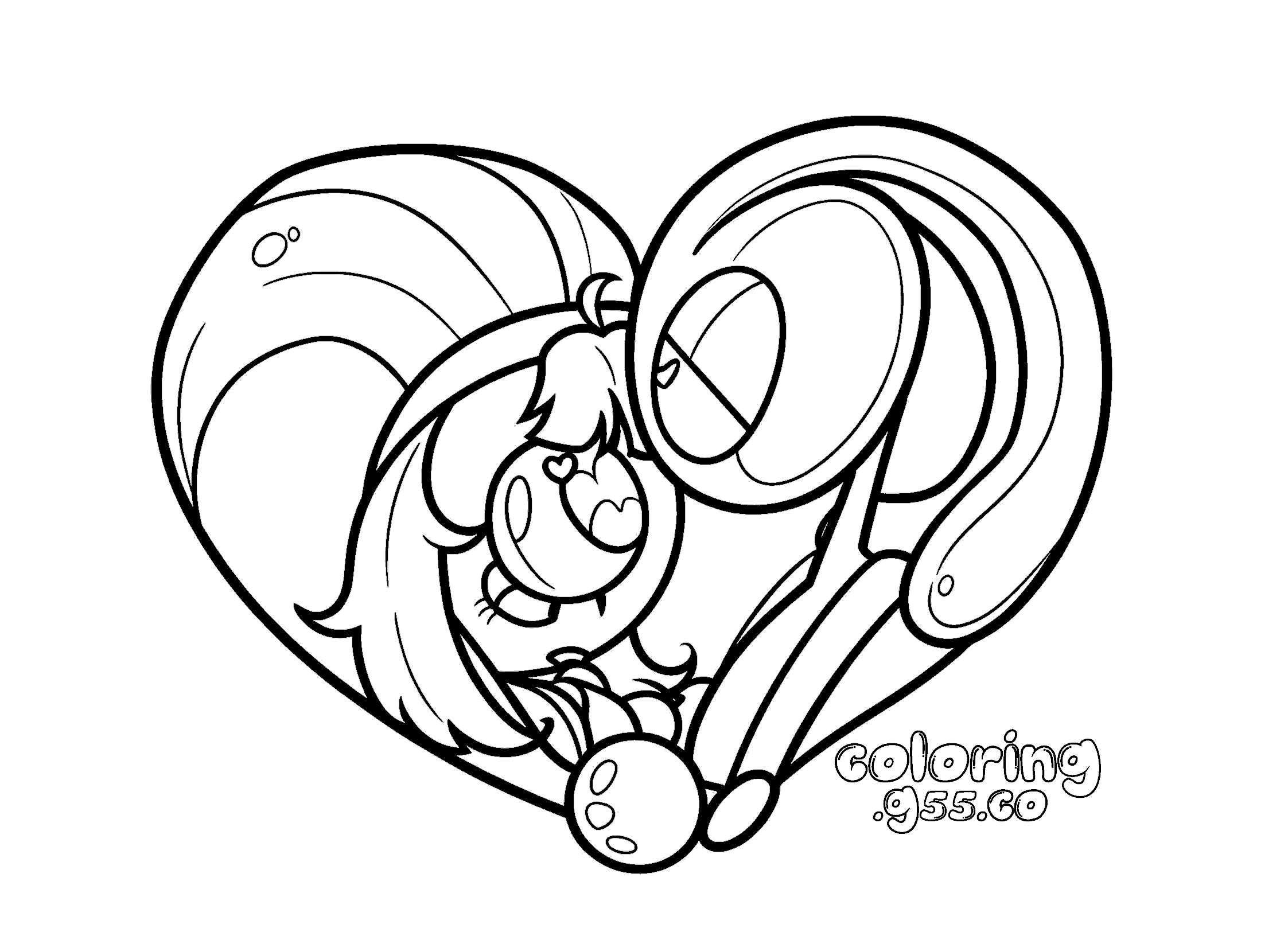tadc pomni jax heart romance line art