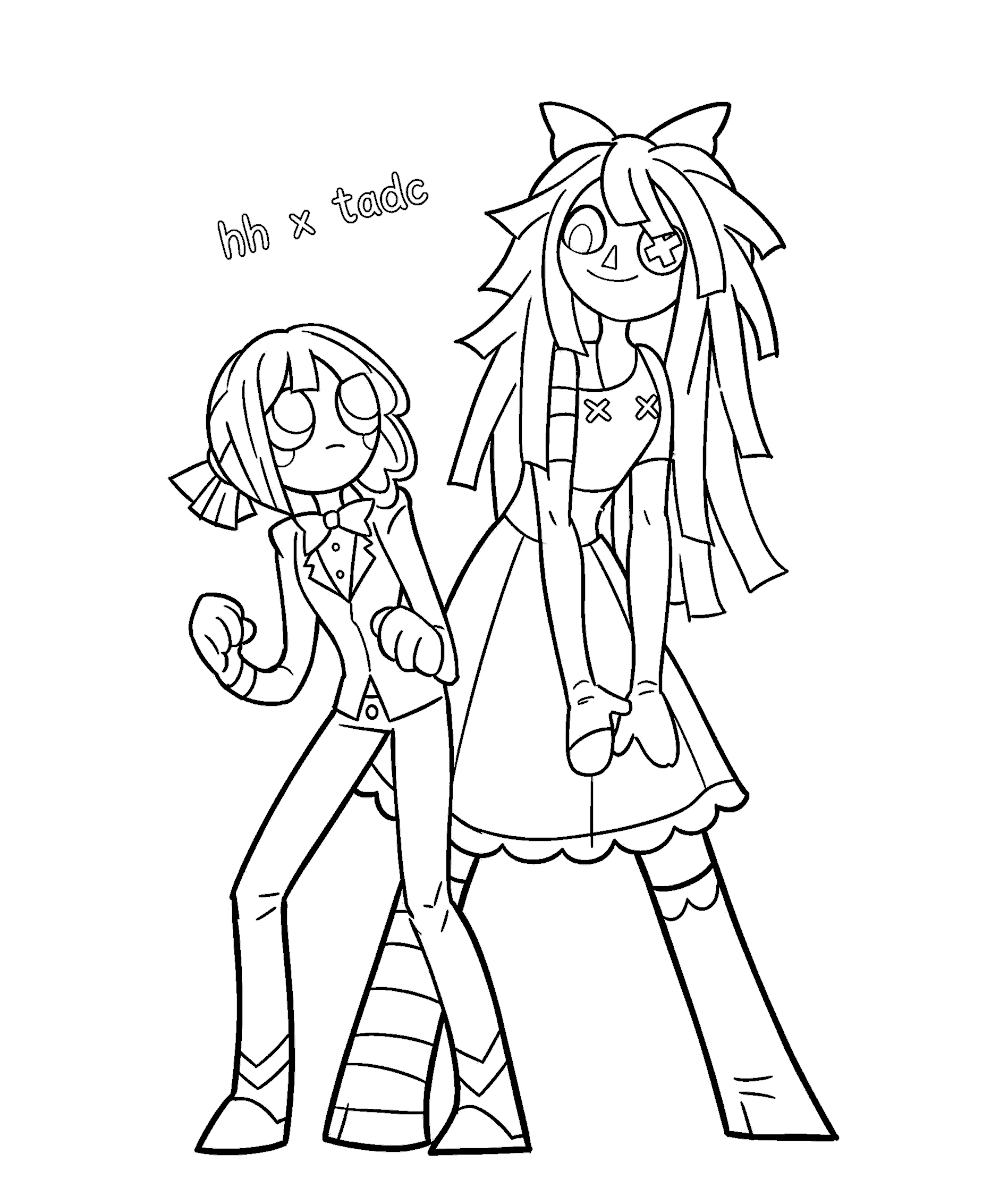 hazbin hotel charlie costume pomni ragatha vaggie cosplay tadc the amazing digital circus line art