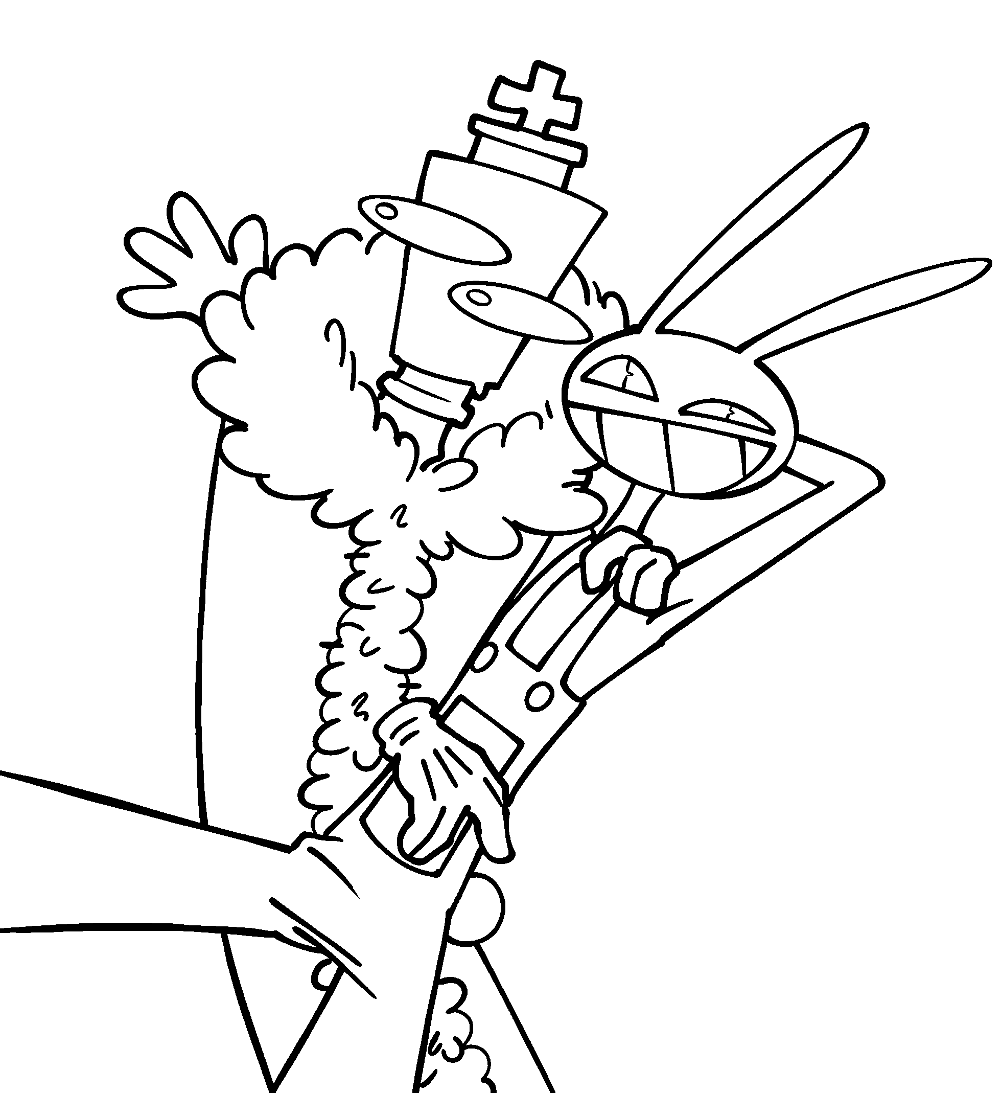 kinger and jax fun interaction the amazing digital circus line art