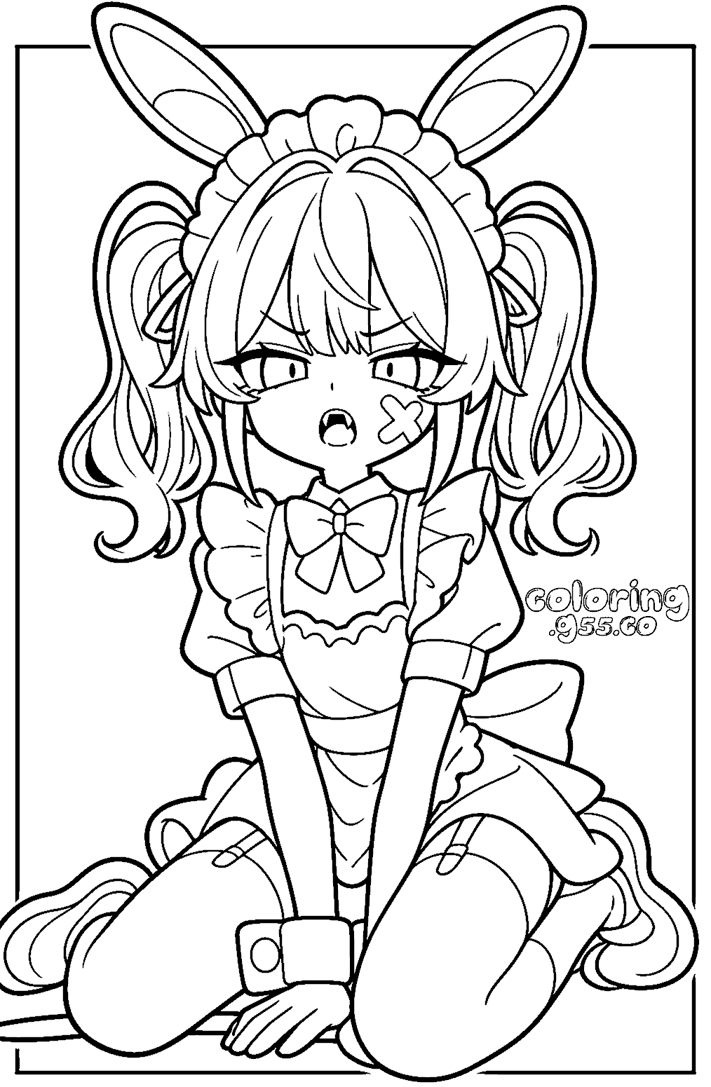 rock star barbara alternative outfit genshin impact anime line art