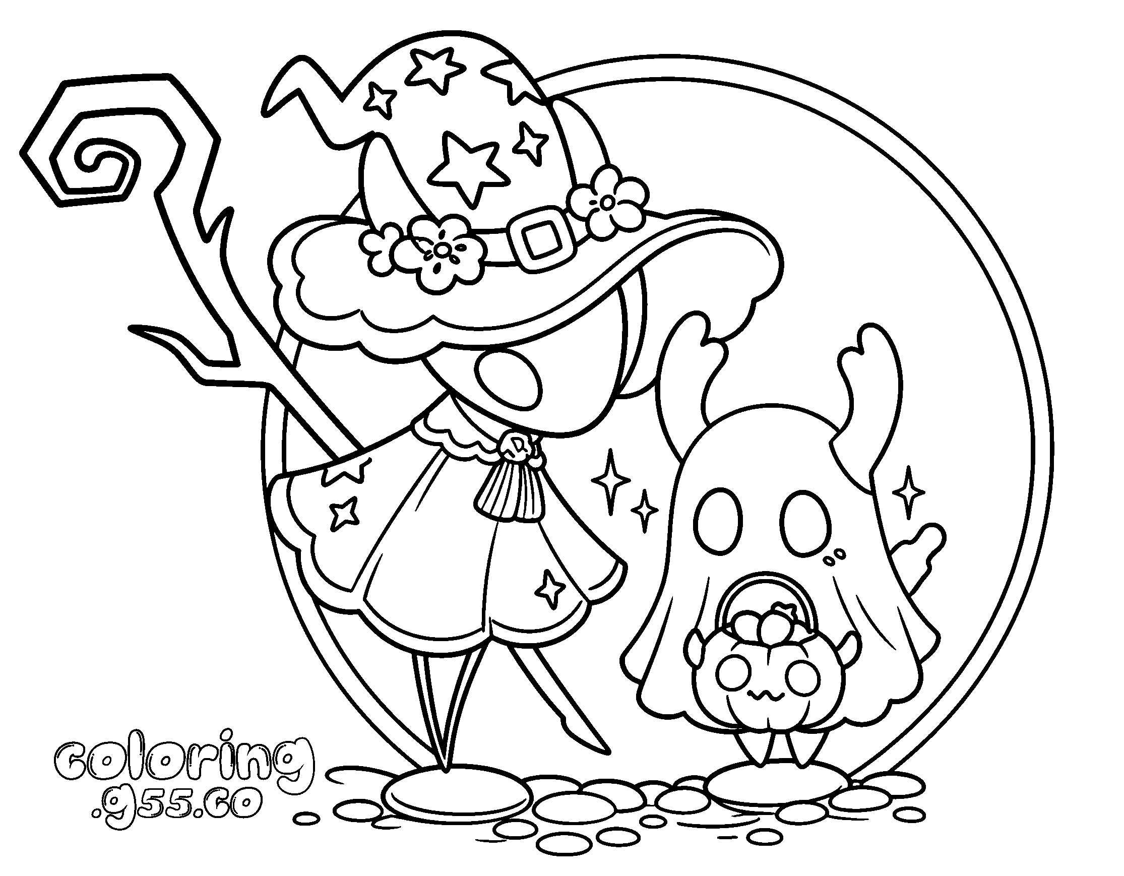 hollow knight halloween witch line art