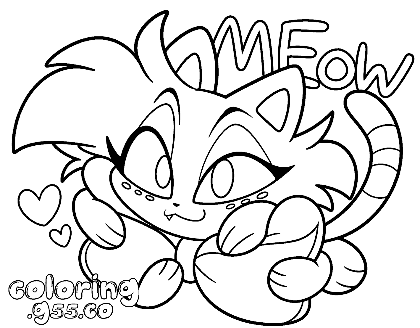cute cat angel dust meow hazbin hotel line art for kids
