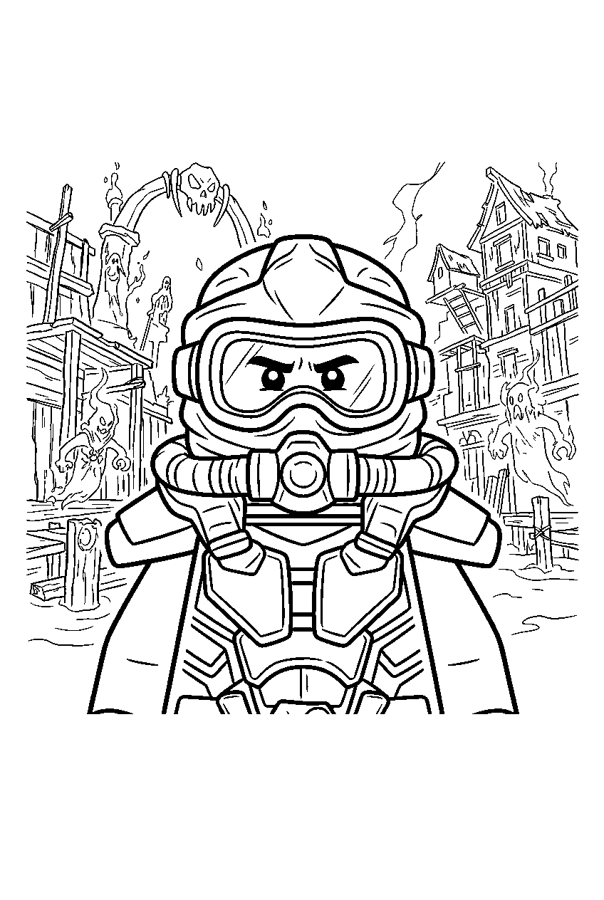 lego ninjago characters in stiix line art