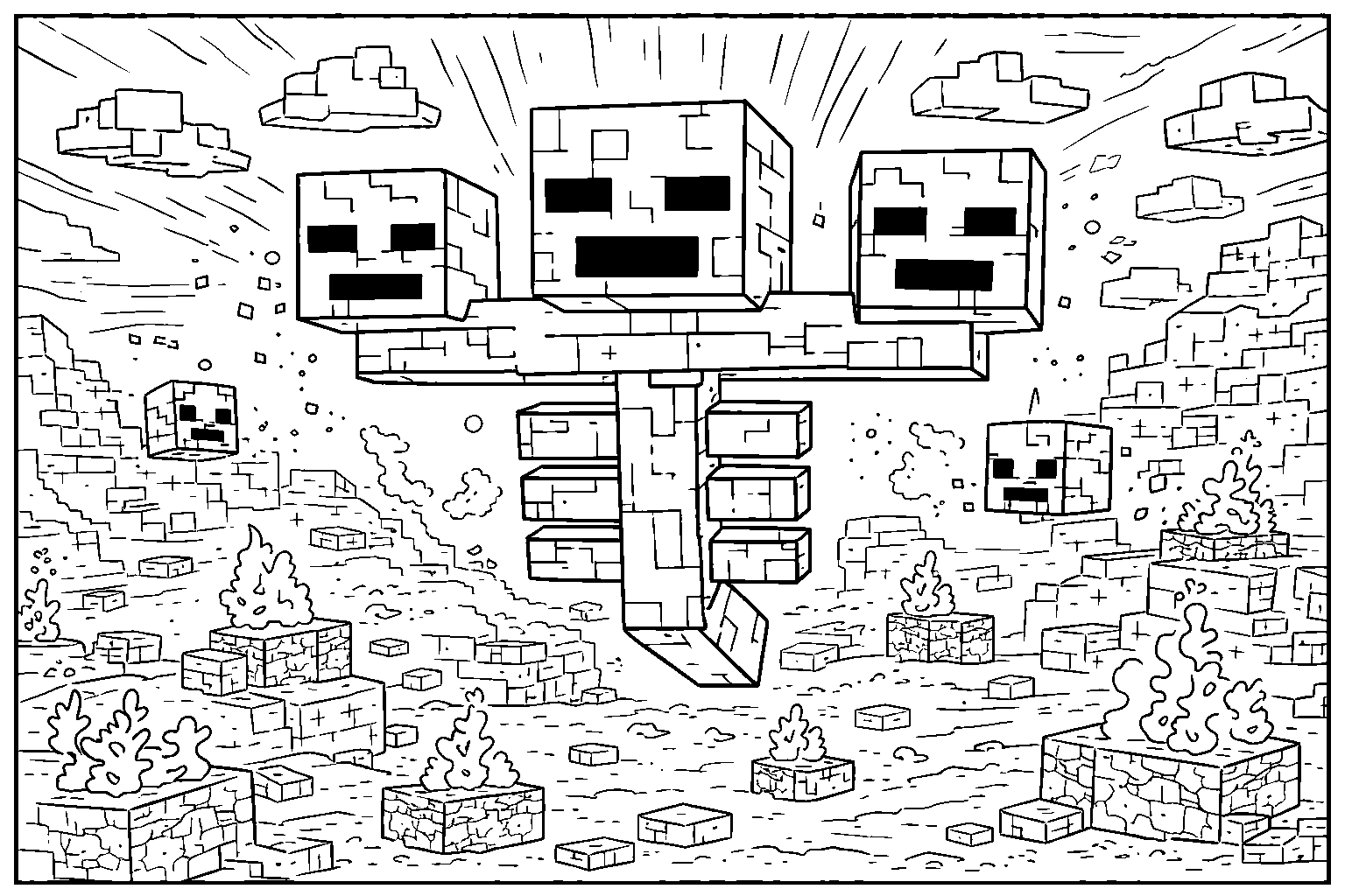 minecraft wither skeleton