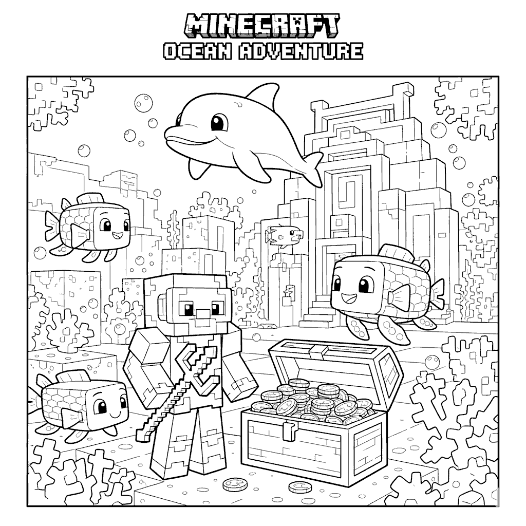 steve underwater dolphin treasure