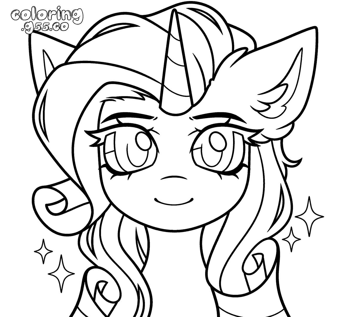 cute my little pony rainbow dash portrait sparkles unicorn crossover line art pdf