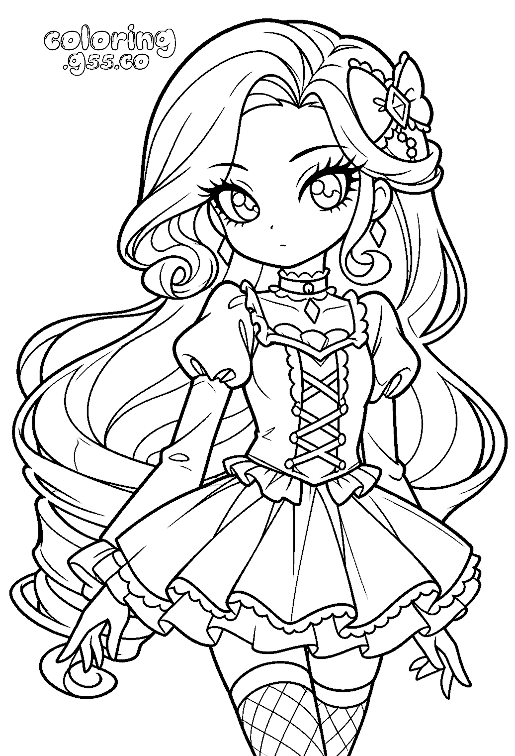 equestria girls anime princess rarity fashion dress line art