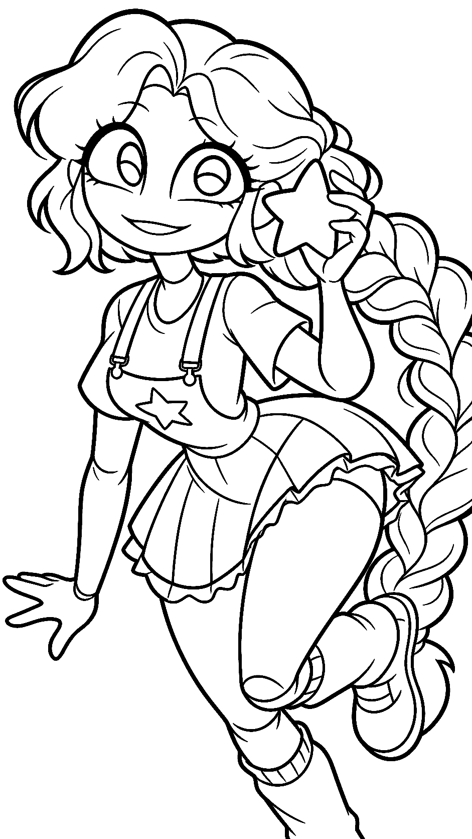 poppy playtime lily lovebraids fun coloring illustration