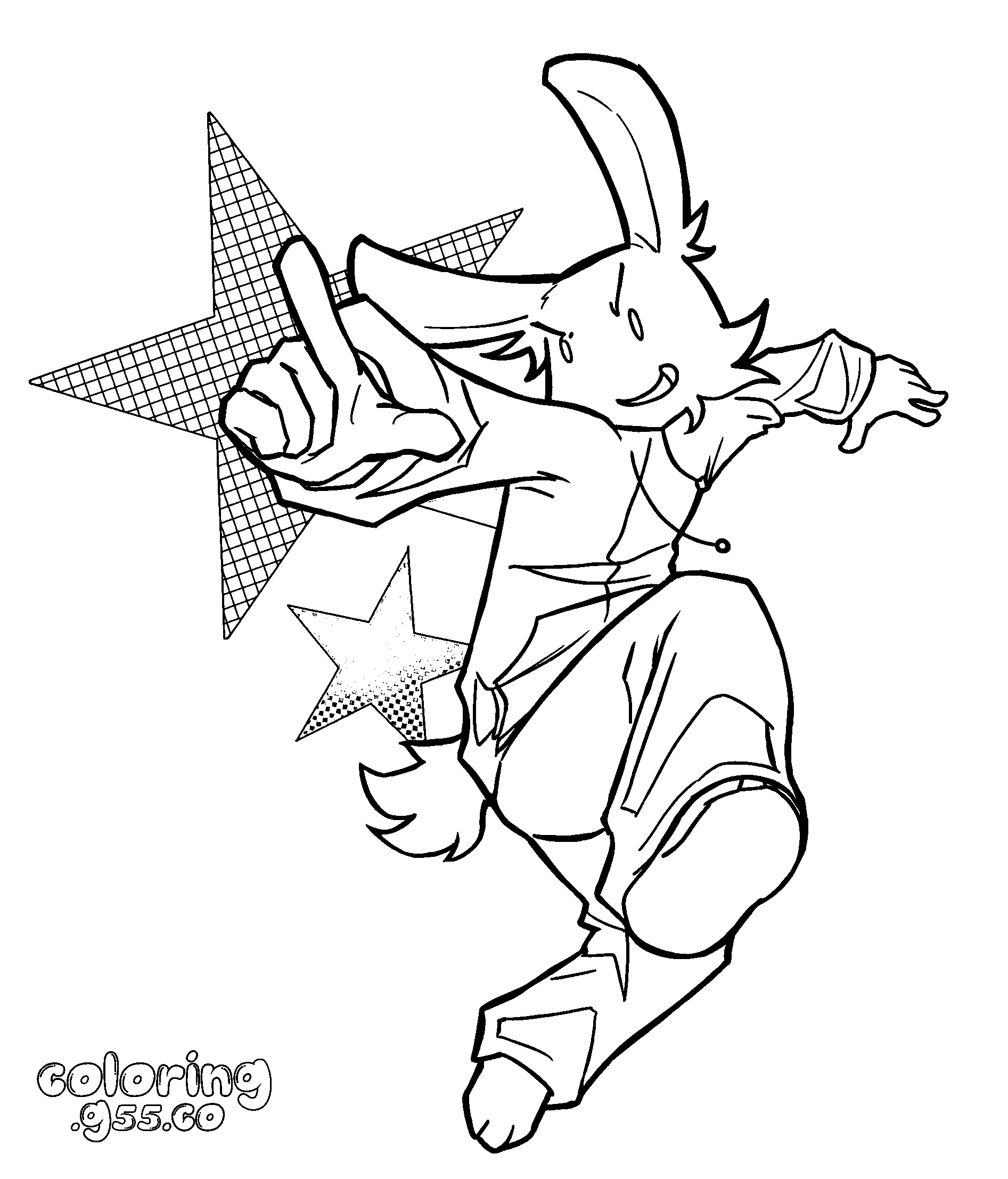 roblox animal hospital bunny line art