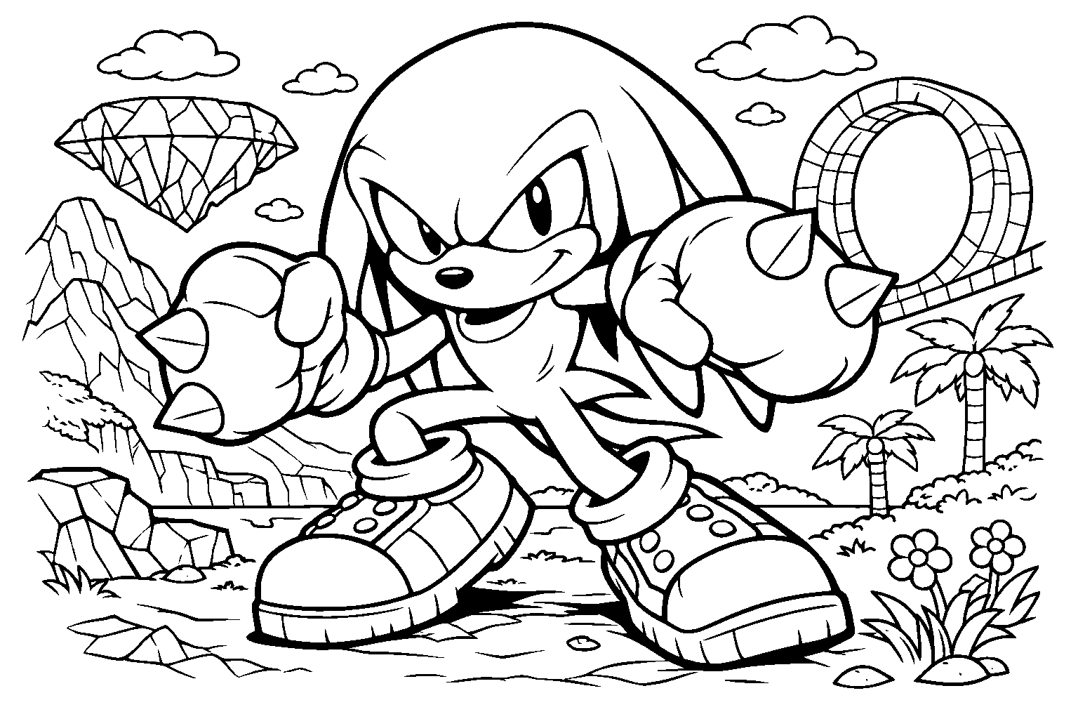 knuckles sonic the hedgehog