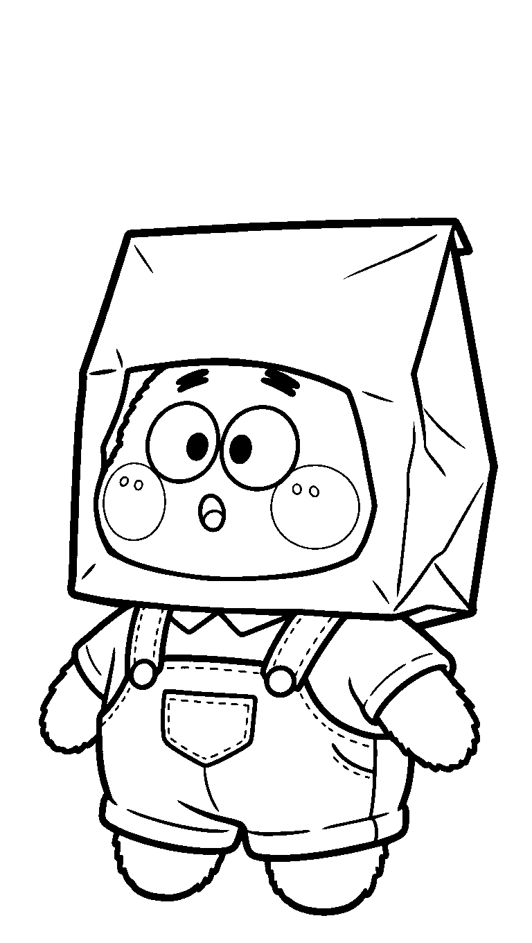 spongebob patrick star joyful underwater adventure line art