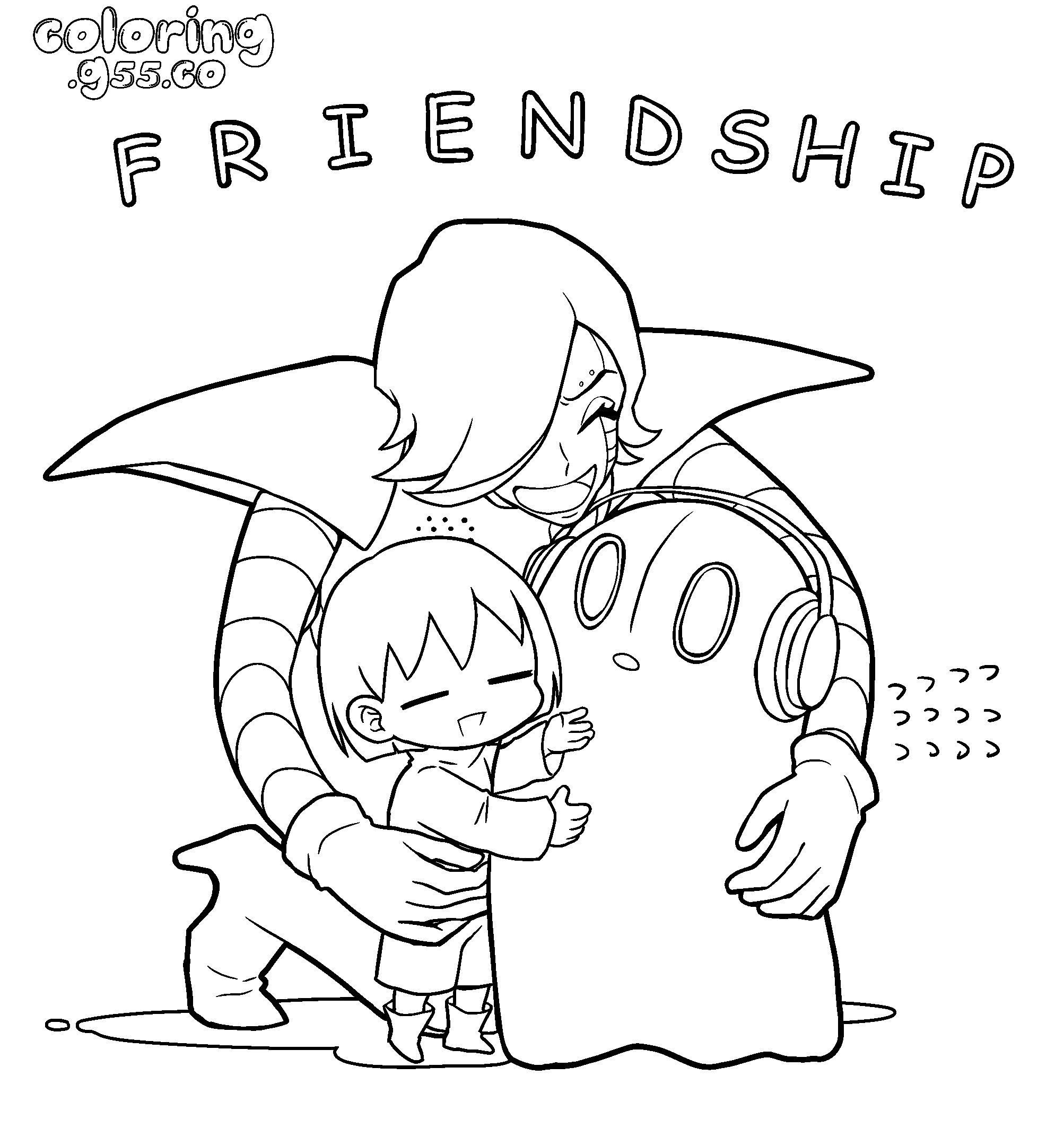 undertale mettaton napstablook frisk line art