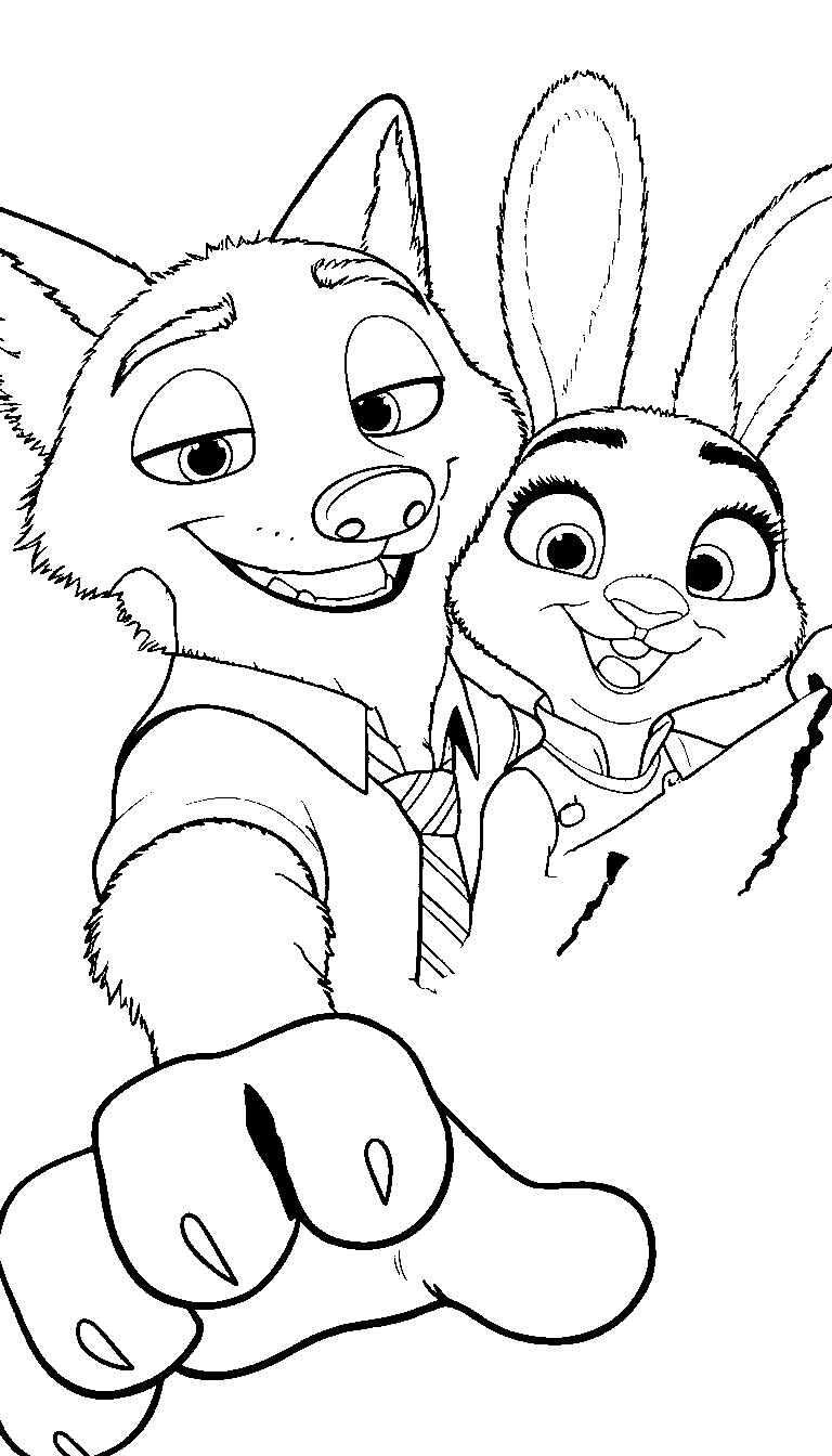 nick judy paper tear line art