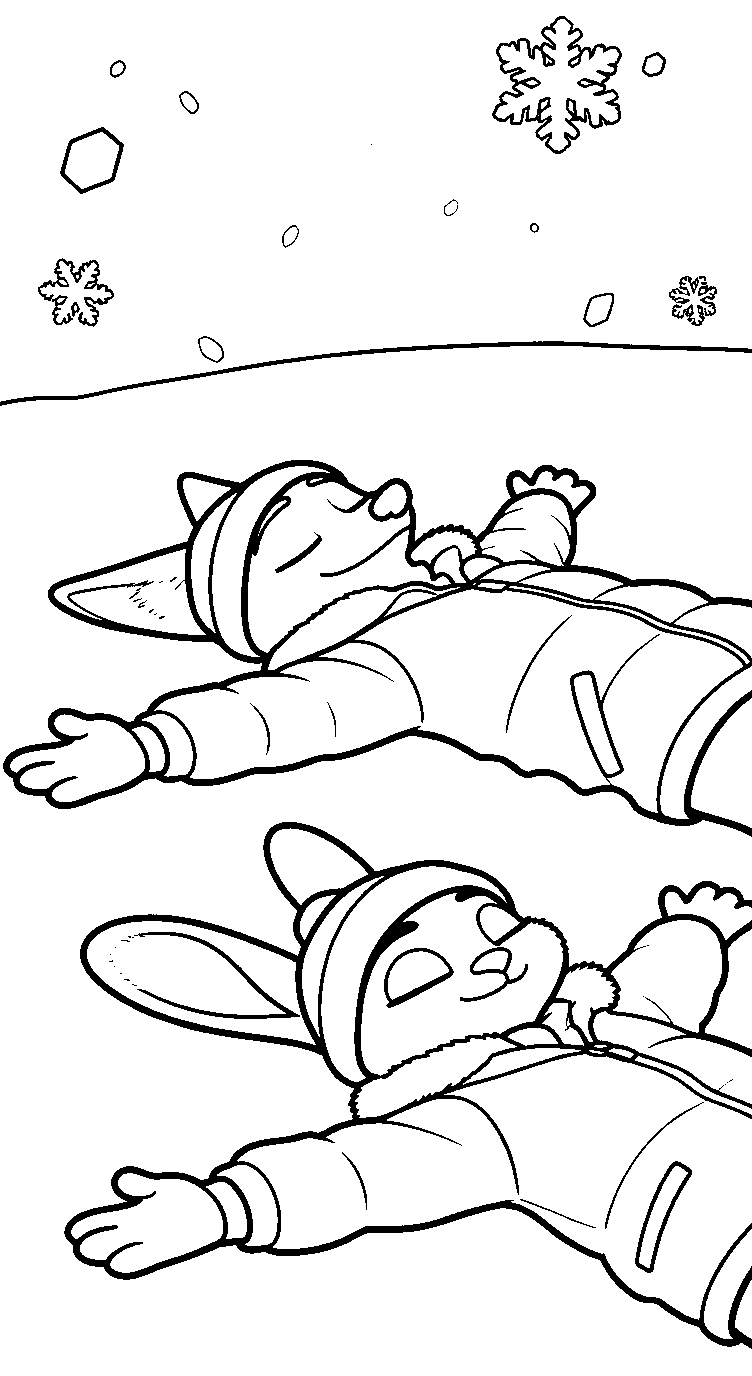 nick judy snow angels coloring