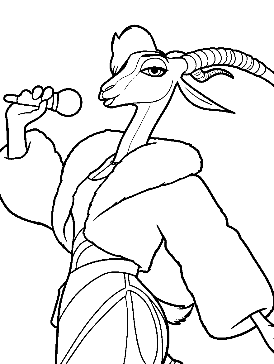 pop star gazelle performance