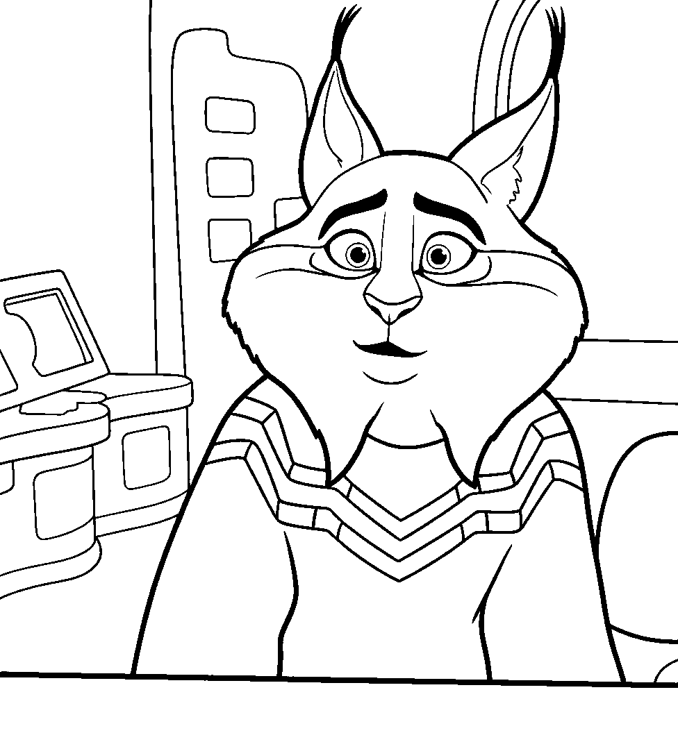 pubert ryseevich zootopia line art
