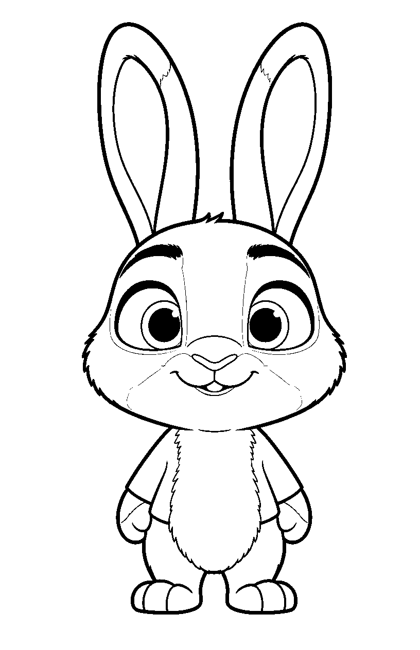 simple baby bunny pdf