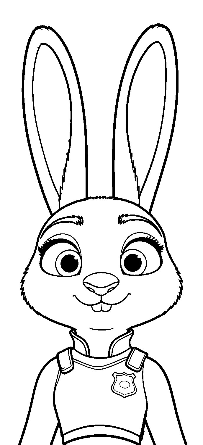 zootopia bunny officer headshot