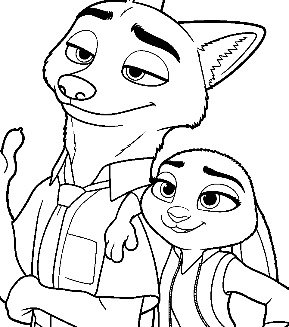 zootopia nick wilde judy hopps partnership