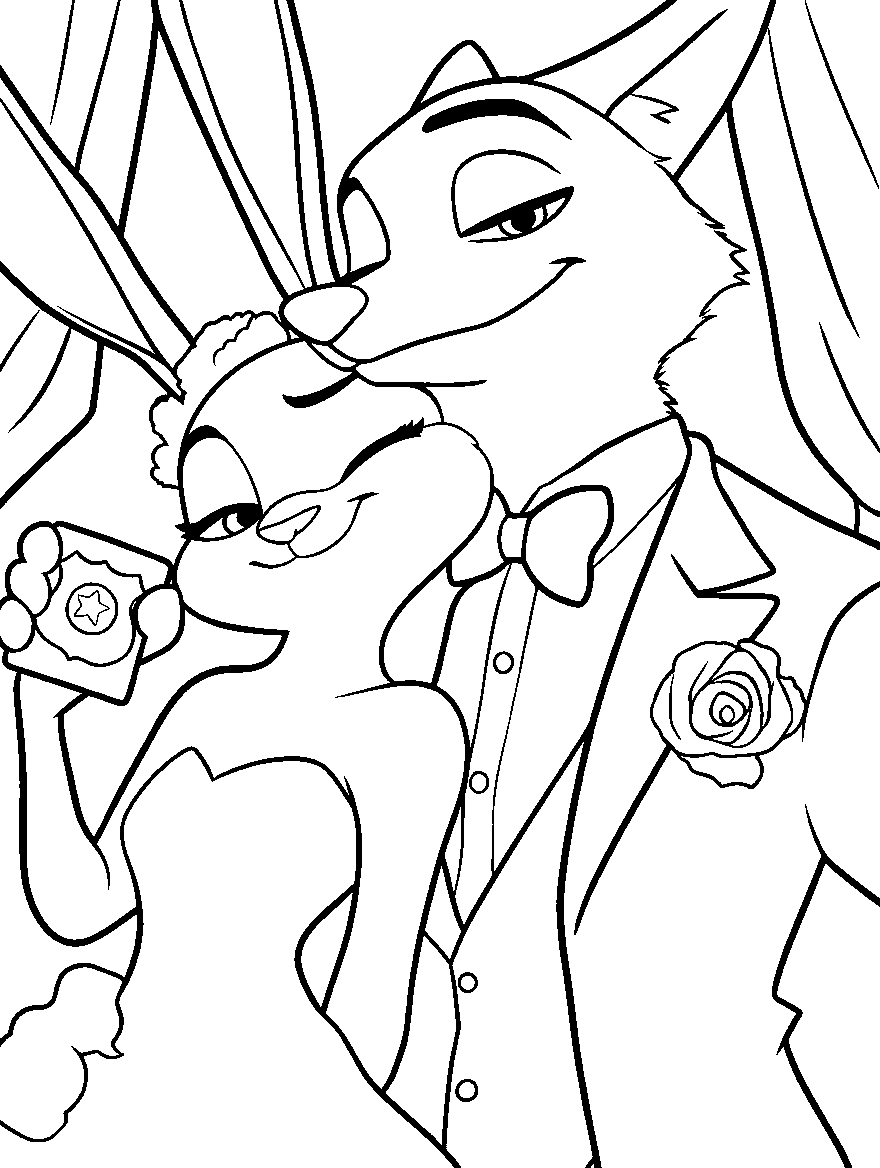 zootopia wedding dress tuxedo