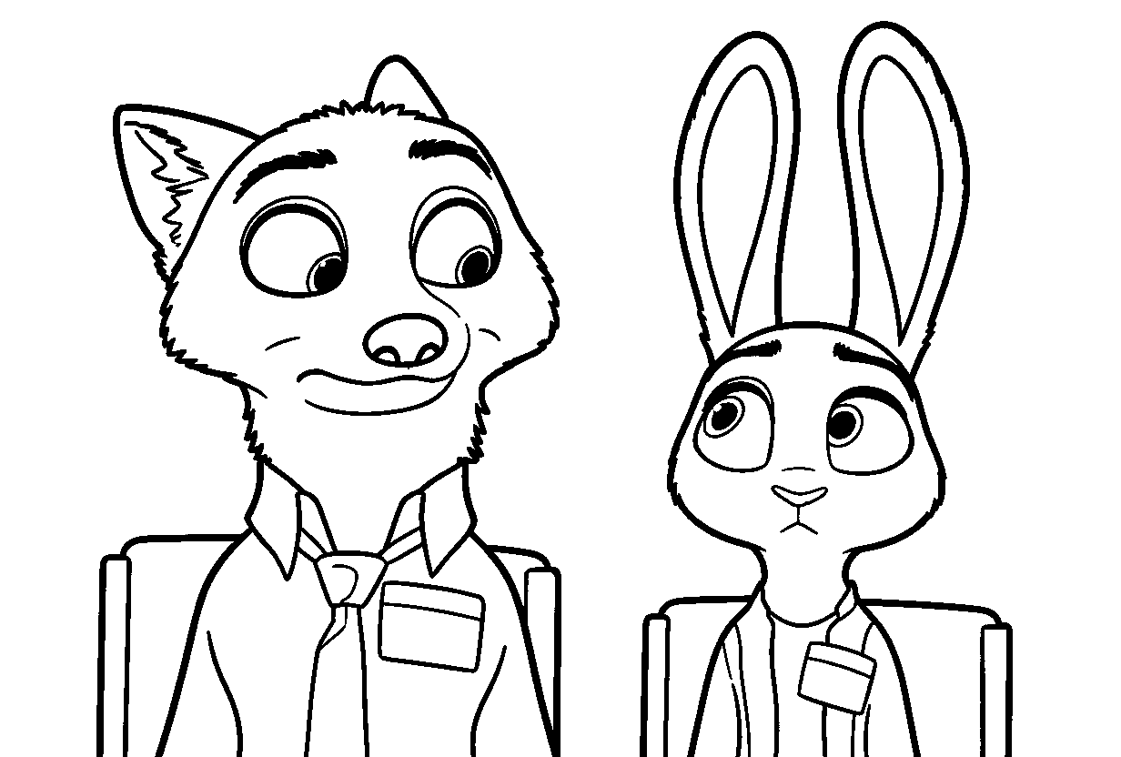 zpd police station nick wilde judy hopps